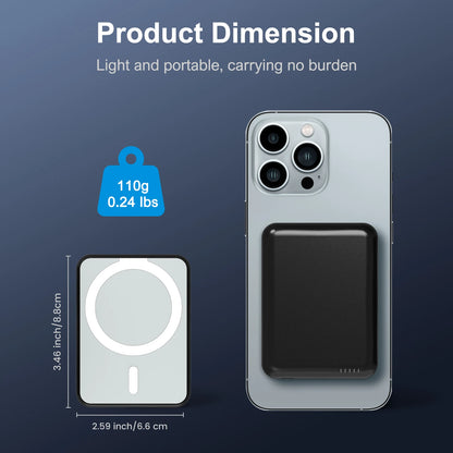 Magnetic MagSafe Travel Power Bank